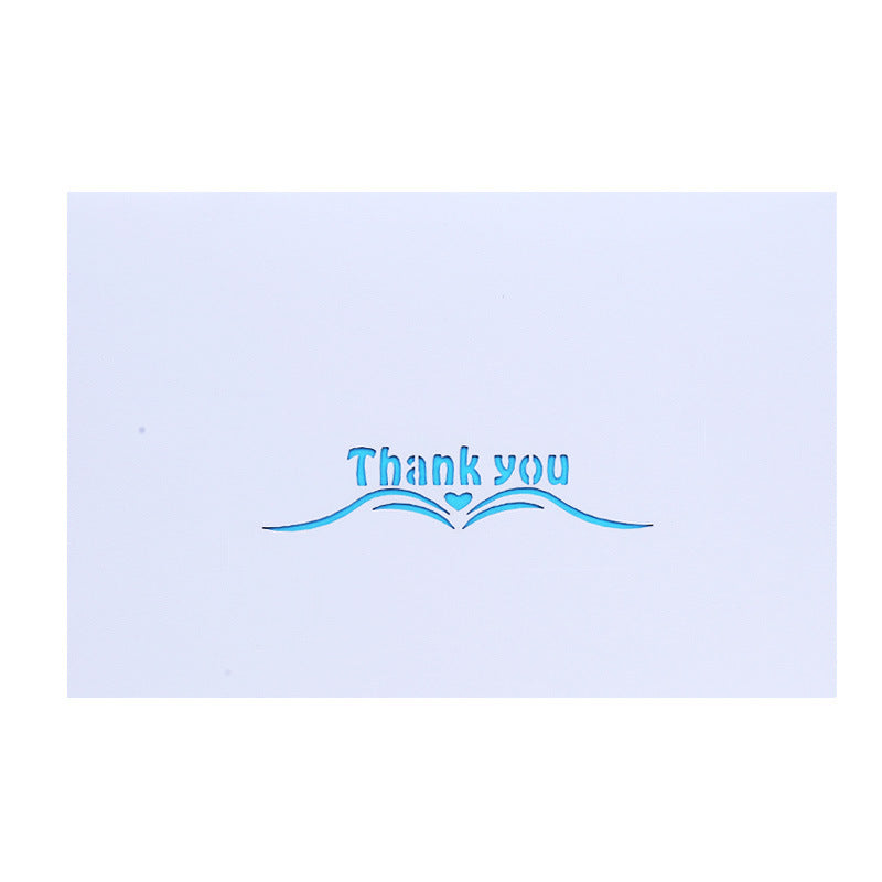 Thank you - Licht Blauw