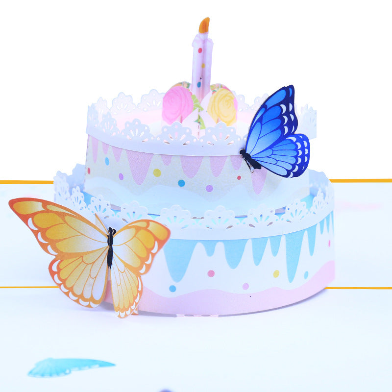 1ste verjaardag wenskaart - pop up cards