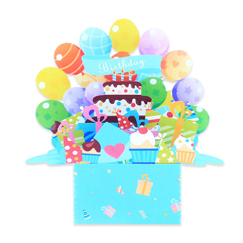 Verjaardag - Ballonnen Doos