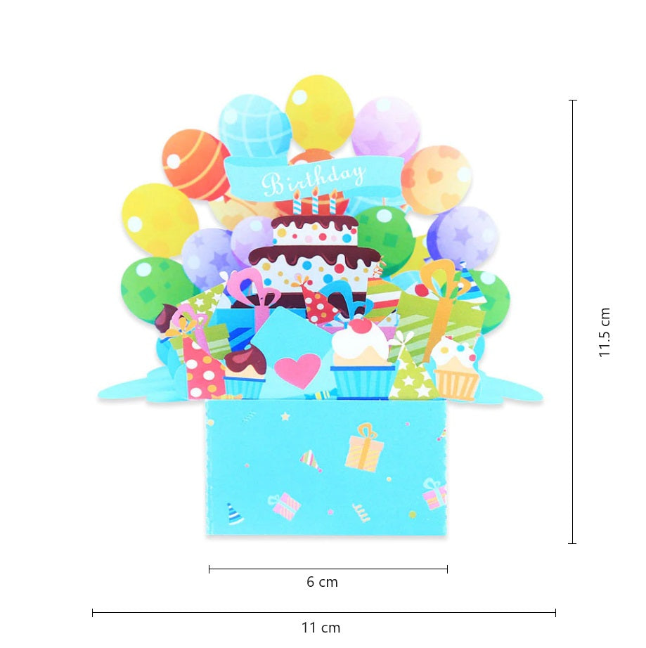 Verjaardag - Ballonnen Doos